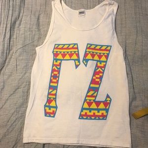 Sorority Tank - Gamma Zeta Pledge Class - Size:S